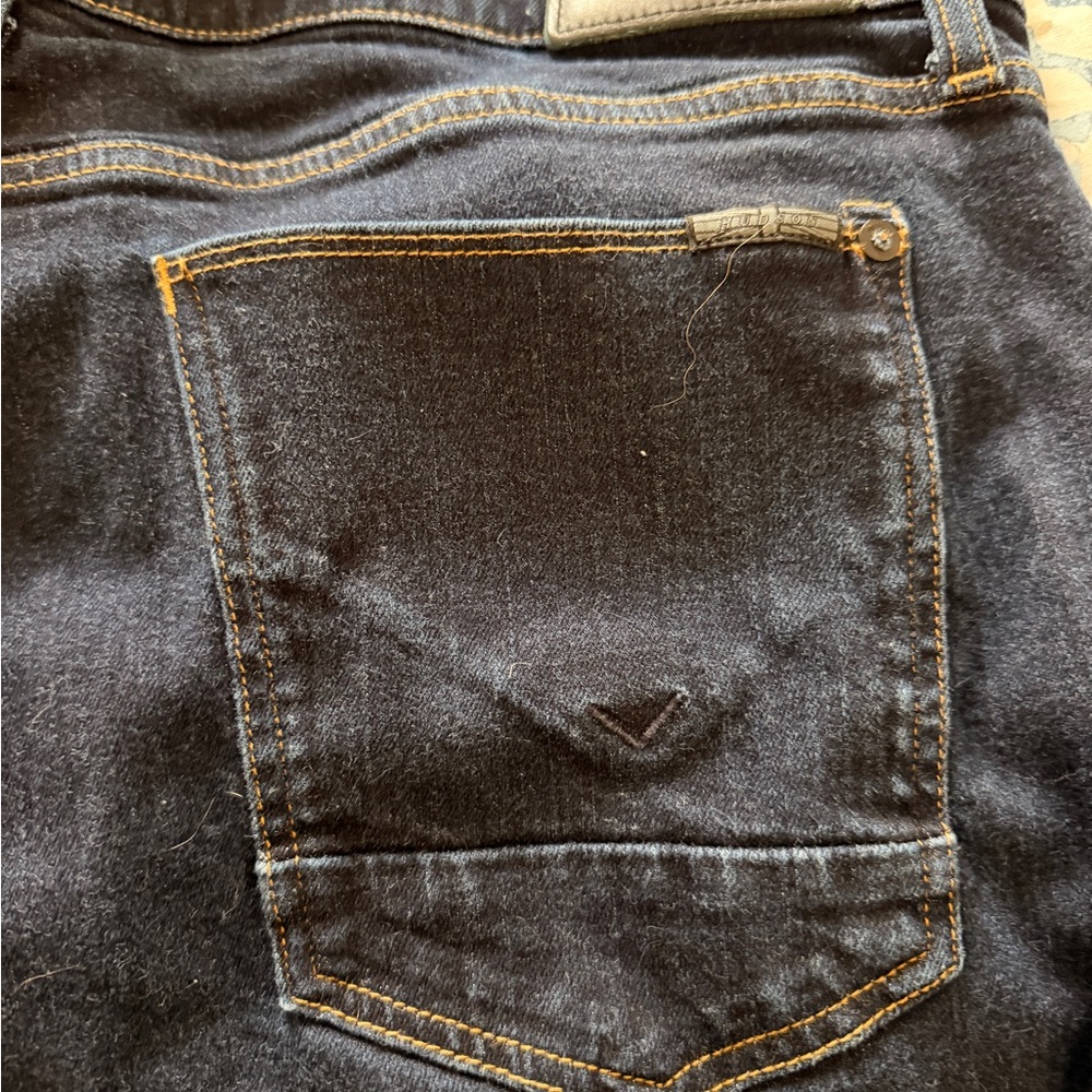 Hudson Jeans Dark Blue Denim - Picture 4 of 6